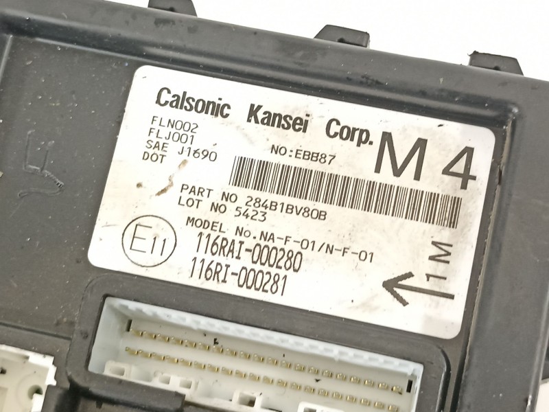 Recambio de modulo electronico para nissan juke (f15) acenta referencia OEM IAM 284B1BV80B  
