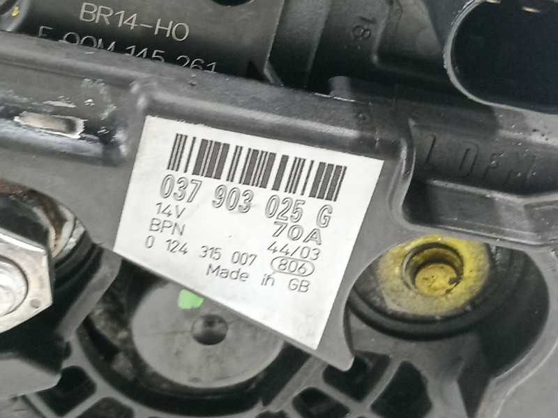 Recambio de alternador para seat ibiza (6l1) cool referencia OEM IAM 037903025G  