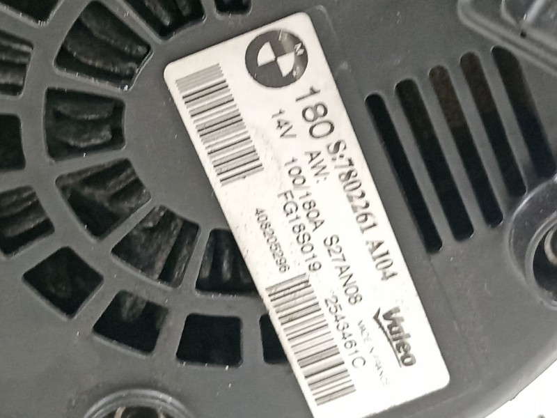 Recambio de alternador para bmw serie 1 berlina (e81/e87) 118d referencia OEM IAM 12317802261  2543461408205296