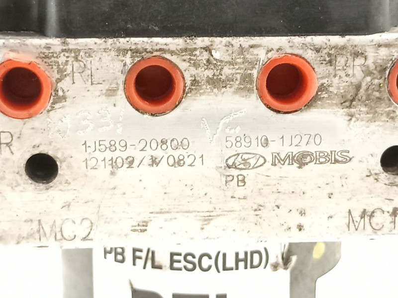 Recambio de abs para hyundai i20 city s referencia OEM IAM 589101j270  1j58920800