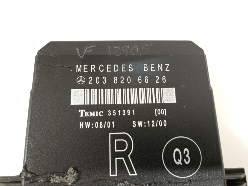 Recambio de modulo electronico para mercedes-benz clase c (w203) berlina 220 cdi (203.006) referencia OEM IAM A2038206626  