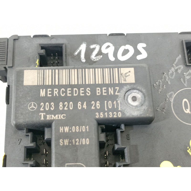 Recambio de modulo electronico para mercedes-benz clase c (w203) berlina 220 cdi (203.006) referencia OEM IAM 2038206426  