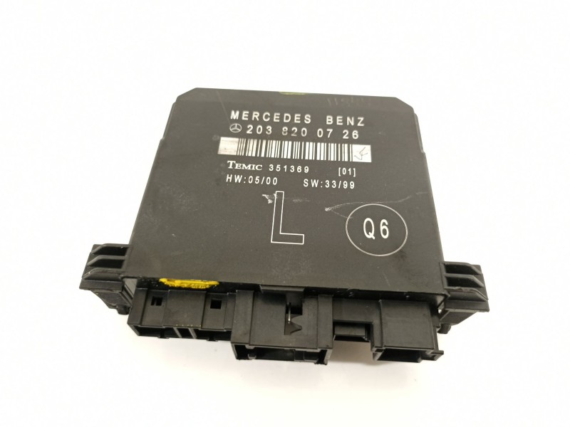 Recambio de modulo electronico para mercedes-benz clase c (w203) berlina 220 cdi (203.006) referencia OEM IAM 2038200726  
