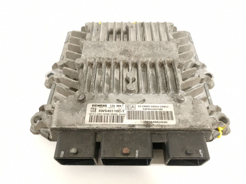 Recambio de centralita motor uce para citroën c3 1.4 hdi exclusive referencia OEM IAM 9653447480  9648624280