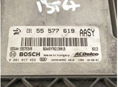 Recambio de centralita motor uce para opel insignia berlina cosmo referencia OEM IAM 55577619 0281017453  2