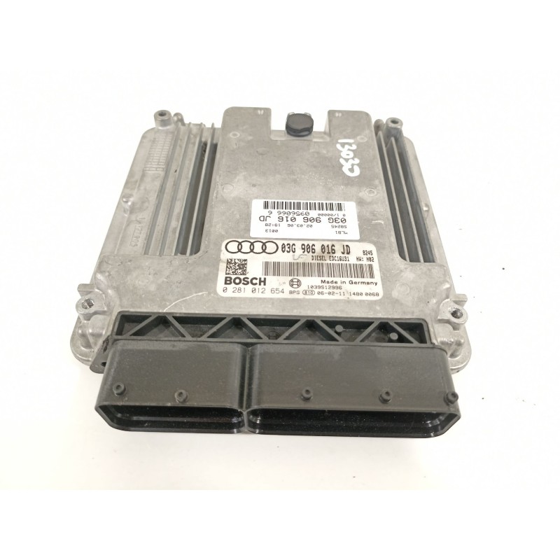 Recambio de centralita motor uce para audi a4 berlina (8e) 2.0 tdi 16v (103kw) referencia OEM IAM 03G906016JD  0281012654