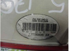 Recambio de piloto trasero izquierdo para opel insignia berlina cosmo referencia OEM IAM 13226836   2