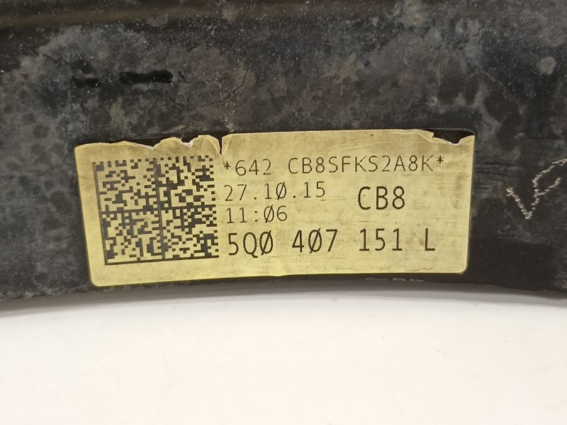 Recambio de brazo suspension inferior delantero izquierdo para volkswagen golf vii lim. gte referencia OEM IAM 5Q0407151L  