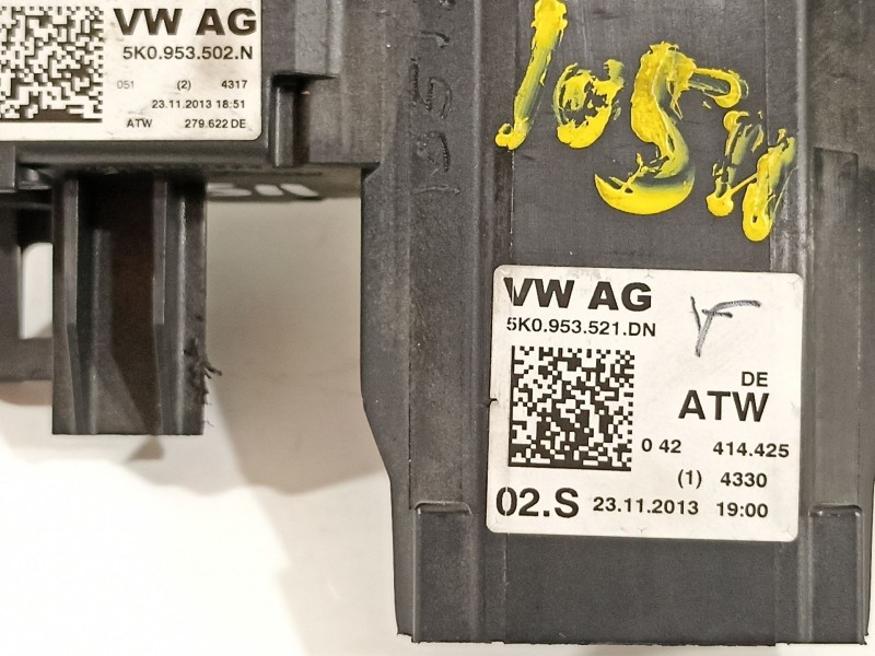 Recambio de mando intermitentes para volkswagen caddy ka/kb (2c) comfortline bluemotion referencia OEM IAM 5K0953521DN  5K095350