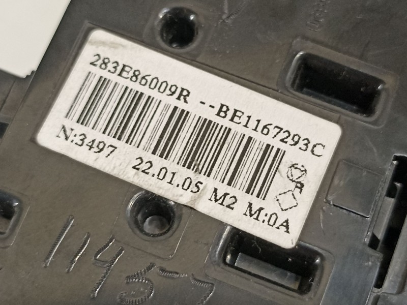 Recambio de mando multifuncion para renault express rjk/fd0/ab6ua1ec2110 referencia OEM IAM 283e86009r  