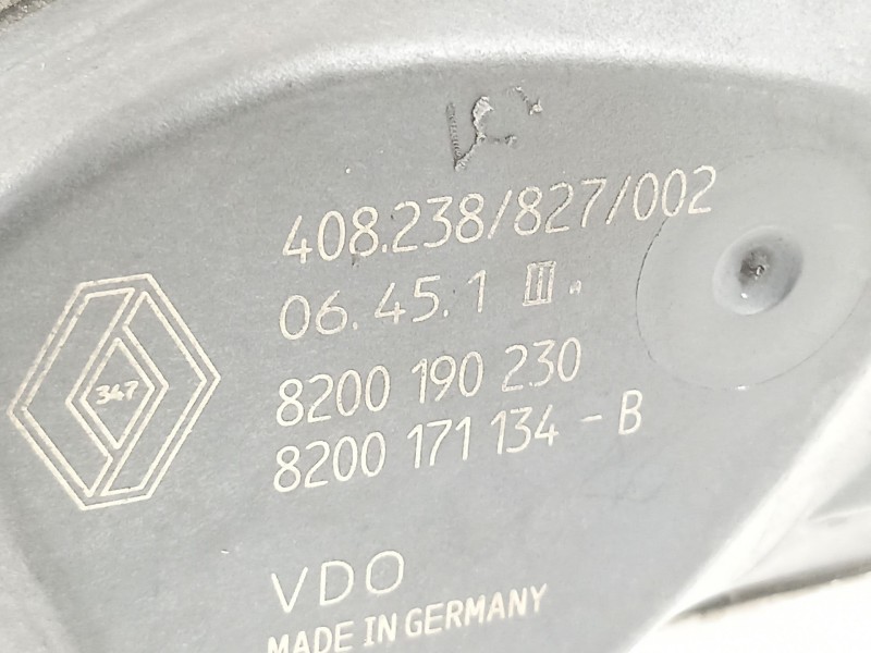 Recambio de caja mariposa para renault clio iii confort expression referencia OEM IAM 8200171134B 8200190230 