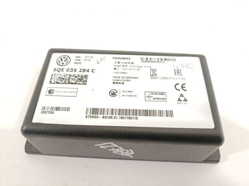Recambio de modulo electronico para volkswagen golf vii lim. gte referencia OEM IAM 5QE035284C  