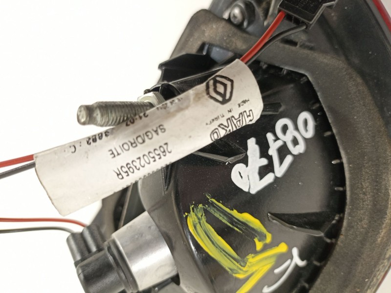Recambio de piloto trasero derecho en porton para renault clio iv grandtour dynamique referencia OEM IAM 265502395R  20535748