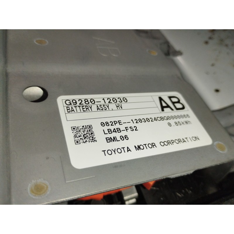 Recambio de bateria para toyota corolla e21 corolla tup referencia OEM IAM   