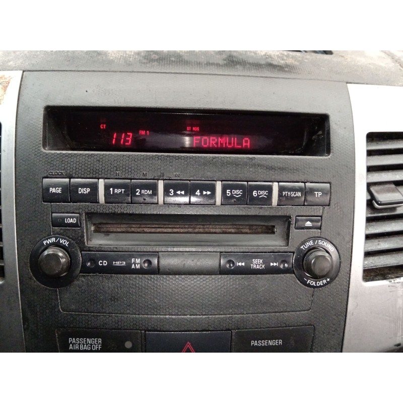 Recambio de sistema audio / radio cd para peugeot 4007 premium referencia OEM IAM   