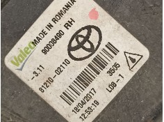 Recambio de faro antiniebla derecho para toyota yaris active referencia OEM IAM 8121002110  90008490 2