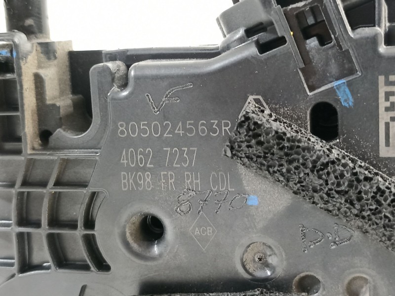 Recambio de cerradura puerta delantera derecha para renault clio iv grandtour dynamique referencia OEM IAM 805024563R  