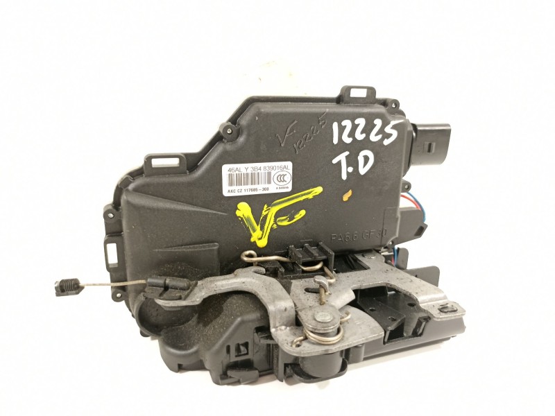 Recambio de cerradura puerta trasera derecha para volkswagen passat berlina (3b3) advance referencia OEM IAM 3b4839016al  