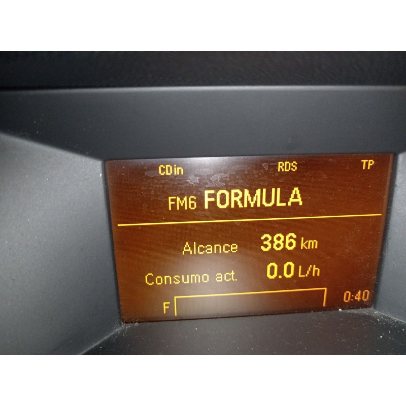 Recambio de pantalla multifuncion para opel astra gtc cosmo referencia OEM IAM   