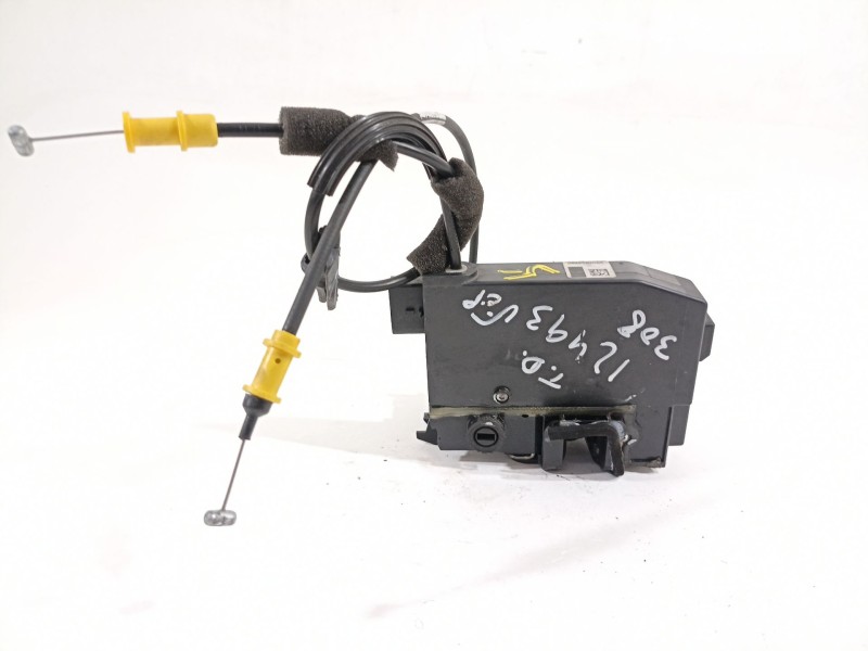 Recambio de cerradura puerta trasera derecha para peugeot 308 access referencia OEM IAM 9807954780  