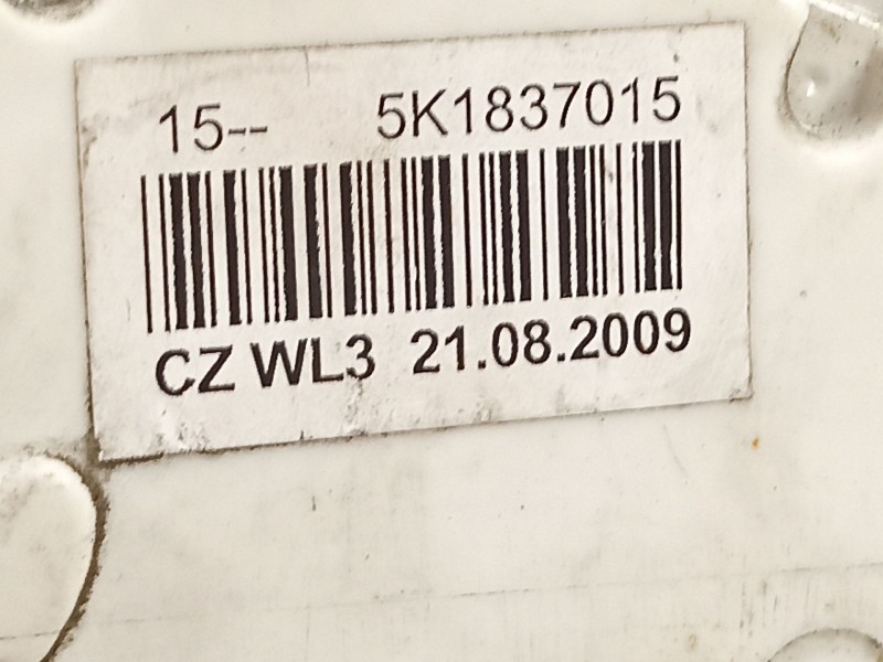 Recambio de cerradura puerta delantera izquierda para volkswagen polo (6r1) advance referencia OEM IAM 5k1837015  