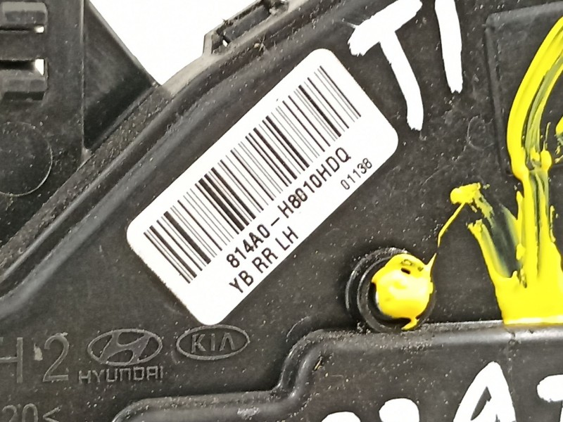 Recambio de cerradura puerta trasera izquierda para kia rio (yb) attract referencia OEM IAM 814A0H8010  