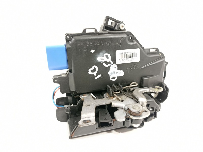 Recambio de cerradura puerta delantera izquierda para volkswagen touareg (7l6) v6 tdi individual referencia OEM IAM 3D1837015AB 