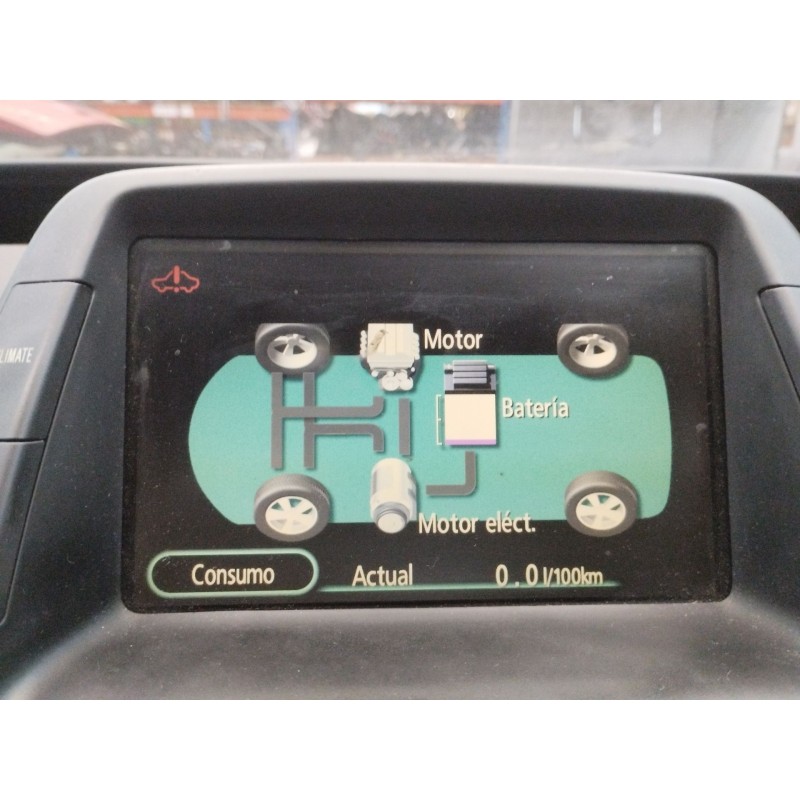 Recambio de pantalla multifuncion para toyota prius (nhw20) sol referencia OEM IAM   