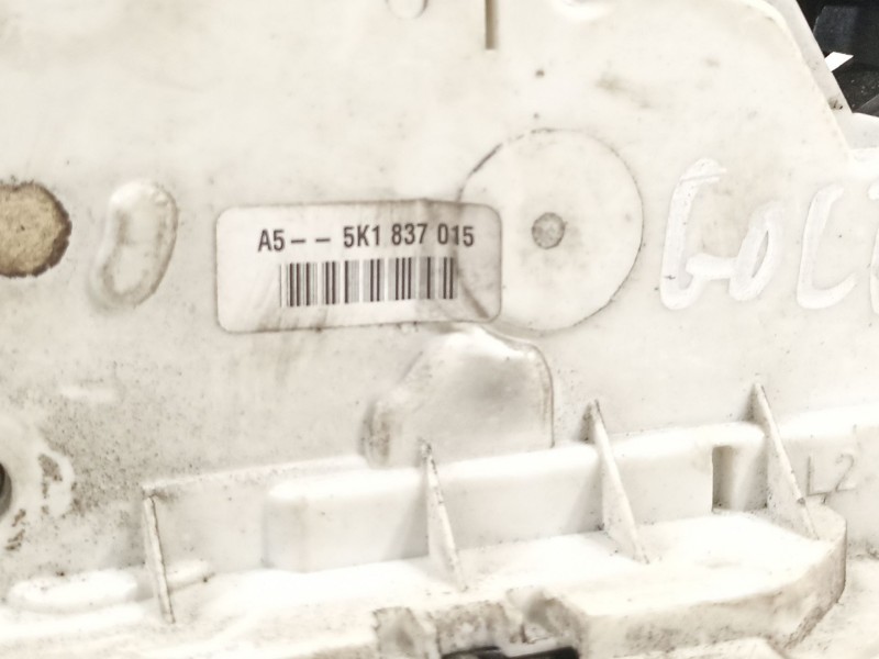 Recambio de cerradura puerta delantera izquierda para volkswagen golf vi (5k1) advance referencia OEM IAM 5k1837015  