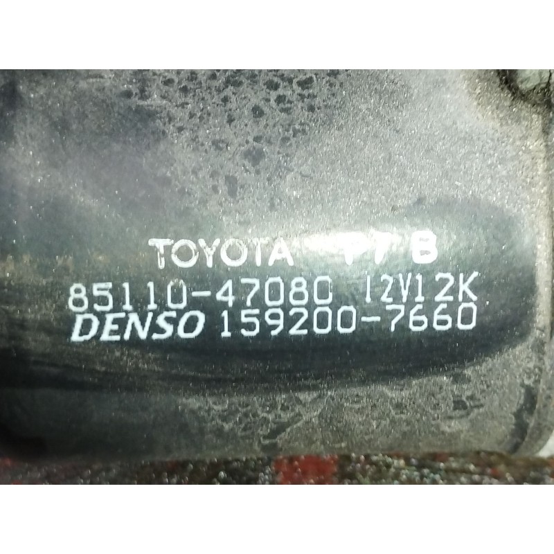 Recambio de motor limpia delantero para toyota prius (nhw20) sol referencia OEM IAM   