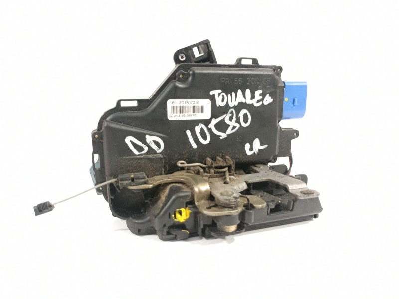 Recambio de cerradura puerta delantera derecha para volkswagen touareg (7la) tdi r5 referencia OEM IAM 3D1837016  