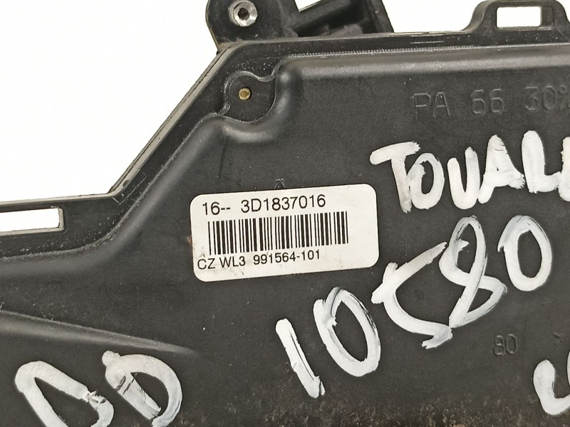 Recambio de cerradura puerta delantera derecha para volkswagen touareg (7la) tdi r5 referencia OEM IAM 3D1837016  