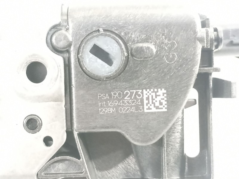 Recambio de cerradura puerta delantera izquierda para citroën c-elysée feel referencia OEM IAM 9819027380  190273