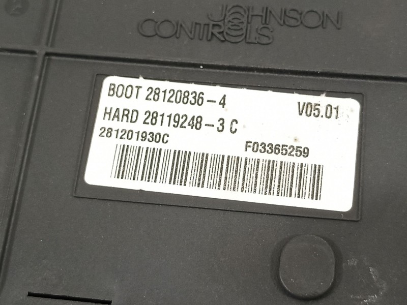 Recambio de caja reles / fusibles para citroën c4 picasso lx plus referencia OEM IAM 9664059080  BSI04EV