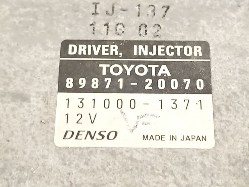Recambio de modulo electronico para toyota rav 4 (a3) executive referencia OEM IAM 8987120070  