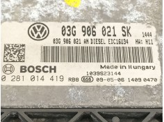 Recambio de centralita motor uce para seat altea xl (5p5) reference referencia OEM IAM 03G906021SK  0281014419 2