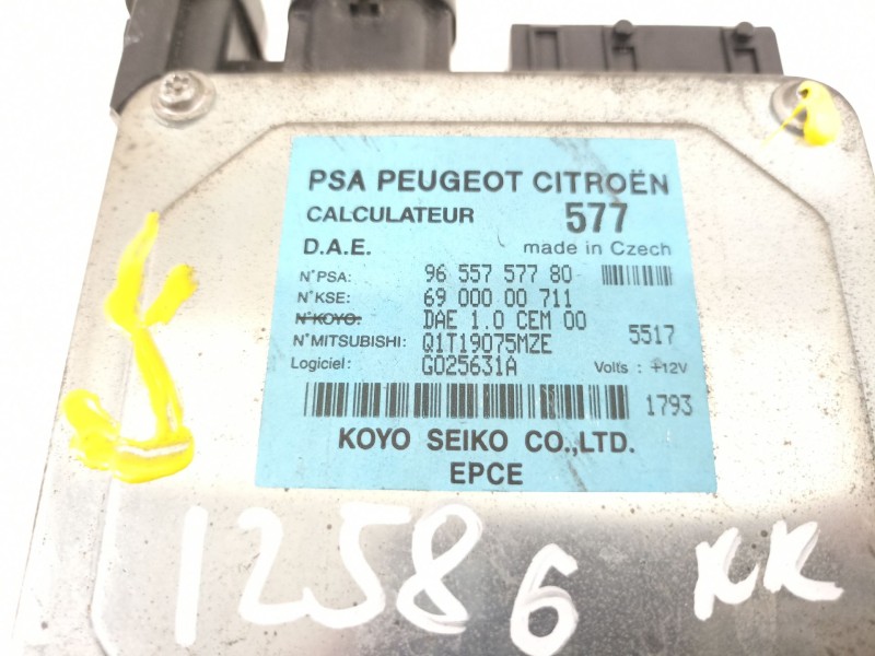 Recambio de modulo electronico para citroën c2 sx referencia OEM IAM 9655757780  