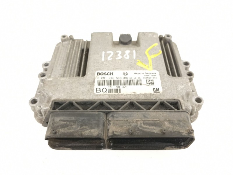 Recambio de centralita motor uce para opel astra gtc cosmo referencia OEM IAM 0281012548  55198921