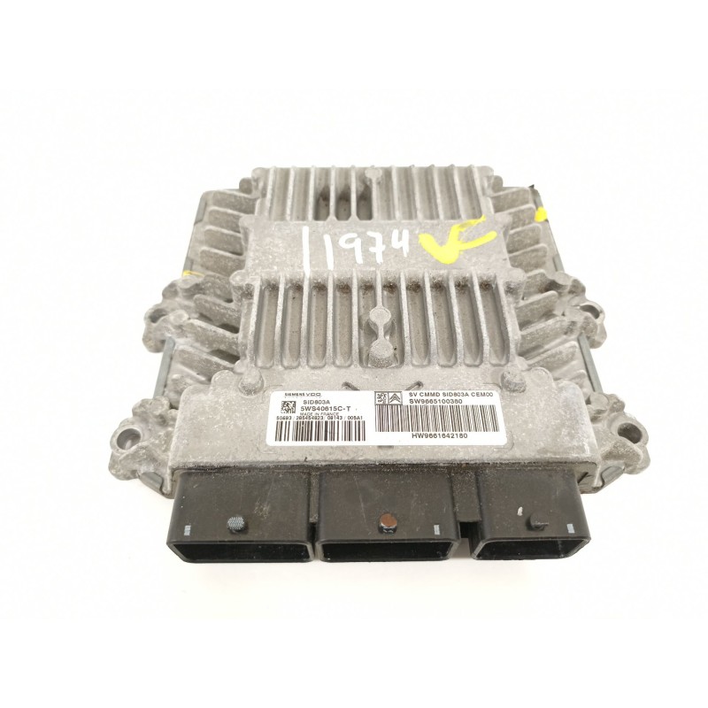Recambio de centralita motor uce para citroën c4 picasso lx plus referencia OEM IAM 9665100380 5WS40615CT SID83A