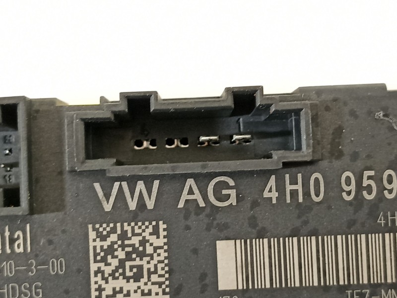 Recambio de modulo electronico para audi a8 (4h) 4.2 tdi quattro referencia OEM IAM 4H0959107F  