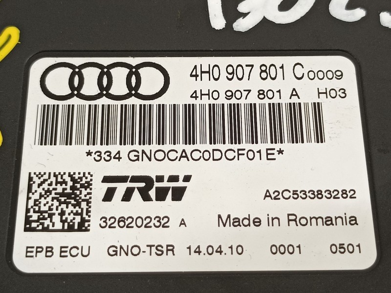 Recambio de modulo electronico para audi a8 (4h) 4.2 tdi quattro referencia OEM IAM 4H0907801C  