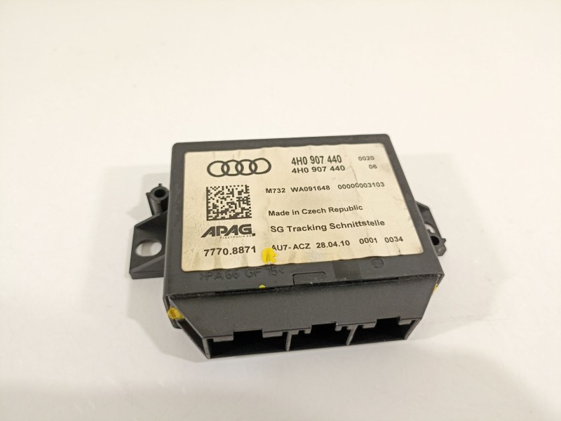 Recambio de modulo electronico para audi a8 (4h) 4.2 tdi quattro referencia OEM IAM 4H0907440  
