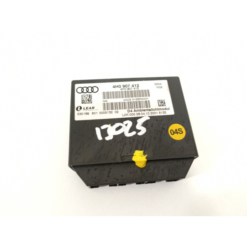 Recambio de modulo electronico para audi a8 (4h) 4.2 tdi quattro referencia OEM IAM 4H0907412  