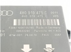 Recambio de modulo electronico para audi a8 (4h) 4.2 tdi quattro referencia OEM IAM 4h0919475c   2