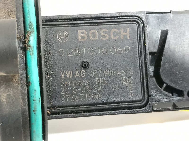 Recambio de caudalimetro para audi a8 (4h) 4.2 tdi quattro referencia OEM IAM 281006069  