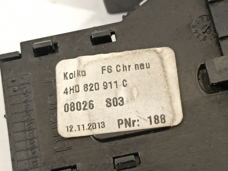 Recambio de warning para audi a8 (4h) 4.2 tdi quattro referencia OEM IAM 4H0820911C  4H1959673P