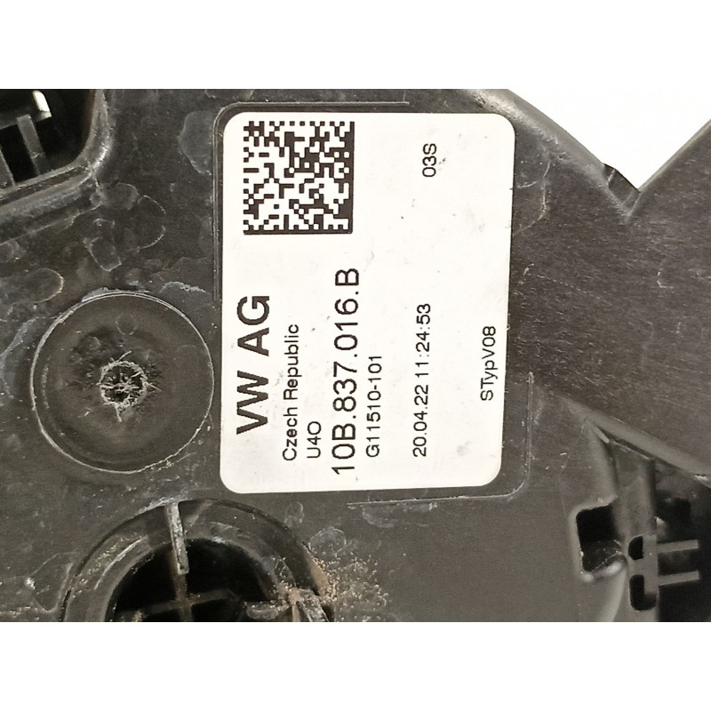 Recambio de cerradura puerta delantera derecha para seat ibiza (kj1) fr ib referencia OEM IAM 10B837016B  