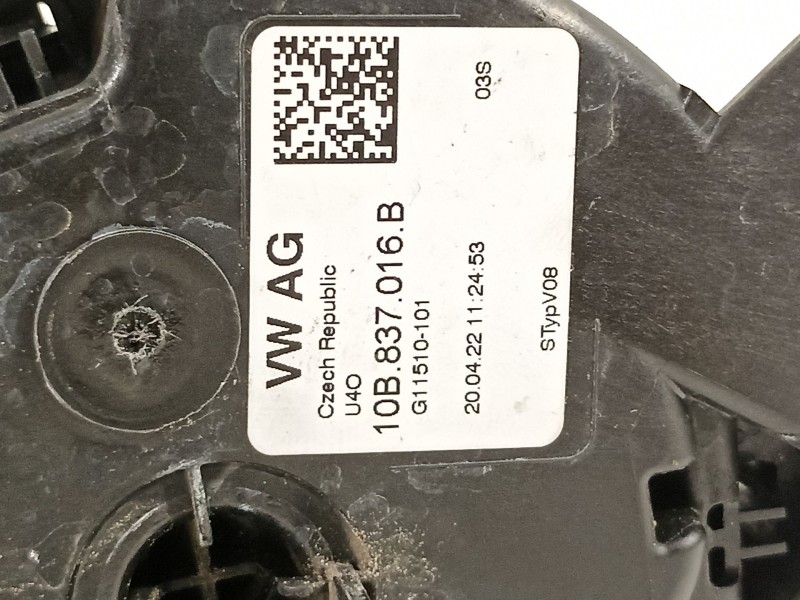 Recambio de cerradura puerta delantera derecha para seat ibiza (kj1) fr ib referencia OEM IAM 10B837016B  