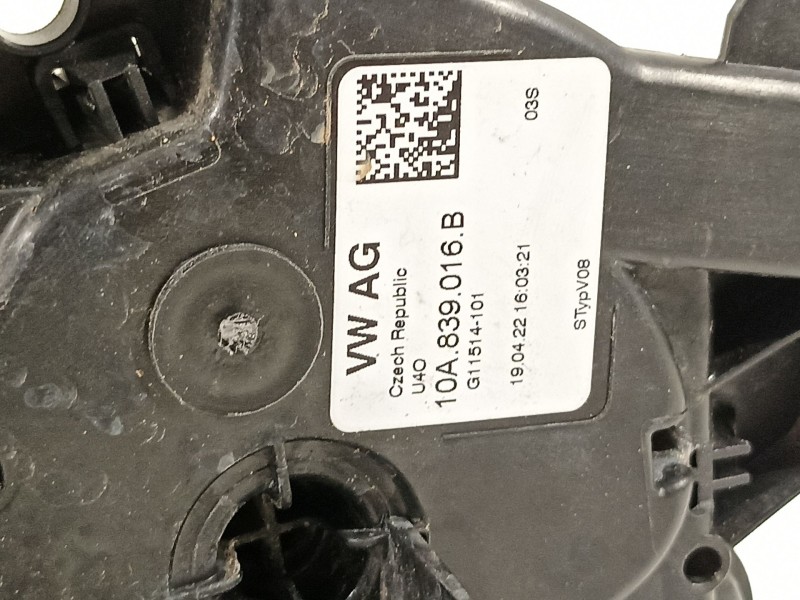 Recambio de cerradura puerta trasera derecha para seat ibiza (kj1) fr ib referencia OEM IAM 10A839016B  