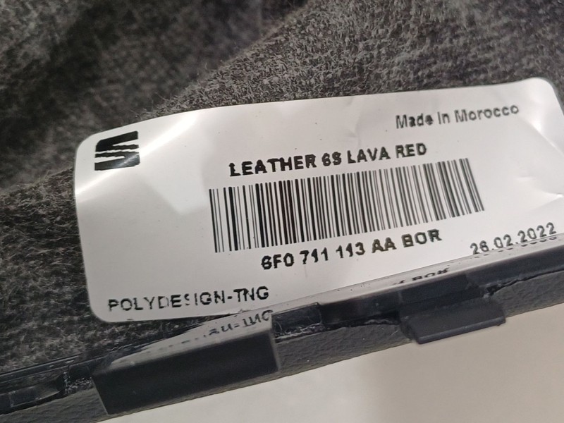 Recambio de pomo palanca cambio para seat ibiza (kj1) fr ib referencia OEM IAM 6F0711113AA  